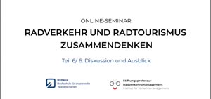 Thumbnail - Radverkehr und Radtourismus zusammendenken_Diskussion und Ausblick (6/6)