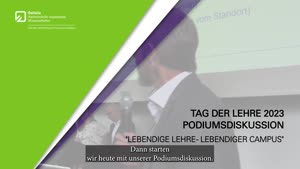 Thumbnail - Tag der Lehre 2023 - Podiumsdiskussion